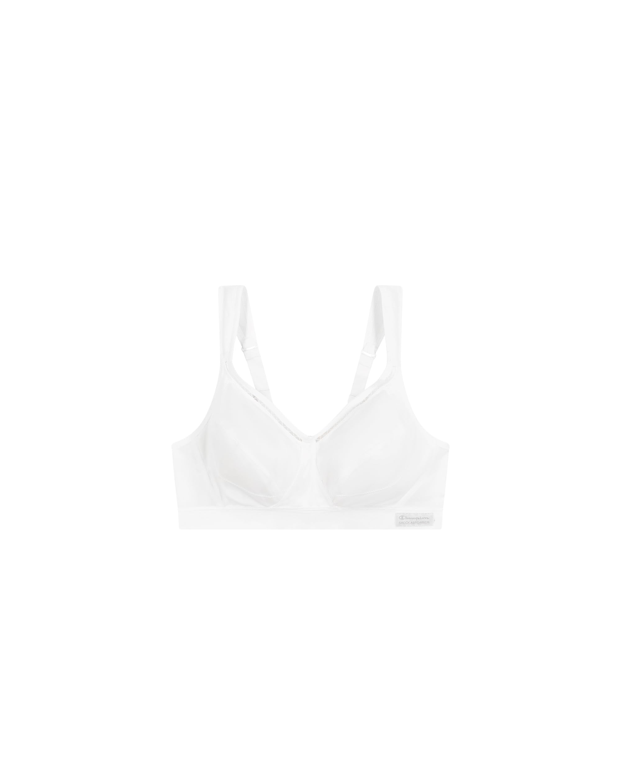 Champion Women's Shock Absorber SN102 Active Classic Support Bra, White, 38D