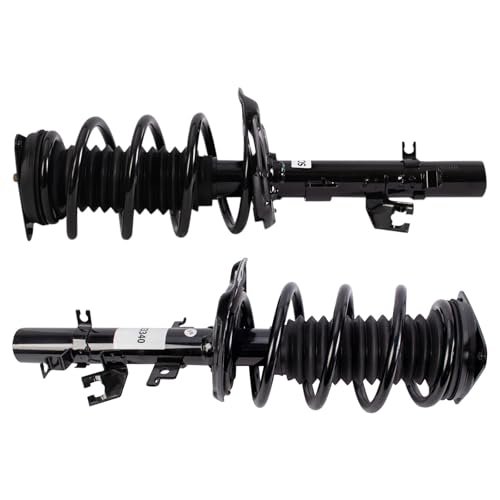 Image of TRQ Front Driver and Passenger Side Strut and Spring Assembly Set Loaded