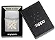Zippo Sturmfeuerzeug - Tools, Brushed Chrome, Laser Engrave - Nachfüllbar - Wiederverwendbar - Windfestes Design - Geschenkbox - Made in USA
