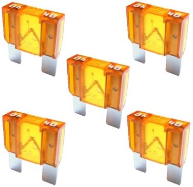 Maxi Flat Blade Fuse 40A / 32V / Orange - Pack of 5