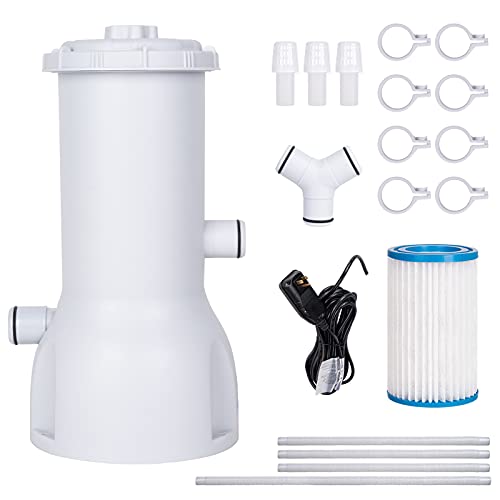 Future Way 1000 GPH Pool Pump Compatible with Intex, Bestway, Summer