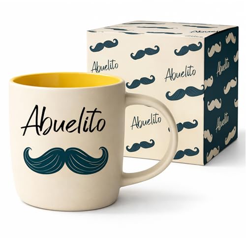 La Mejor Lista de tazas dia del padre que puedes comprar esta semana. 40 Taza de café Abuelito con triple regalo en español, Latino World Best Grandpa, El Mejor Abuelo, Regalos del Padre, Día de los Abuelos, Regalo Dia Del Padre, Navidad, Cumpleaños...