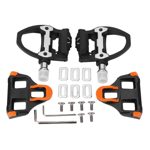 Pédales route SPD SL de 14mm ultra légères à crampons antidérapants 6°