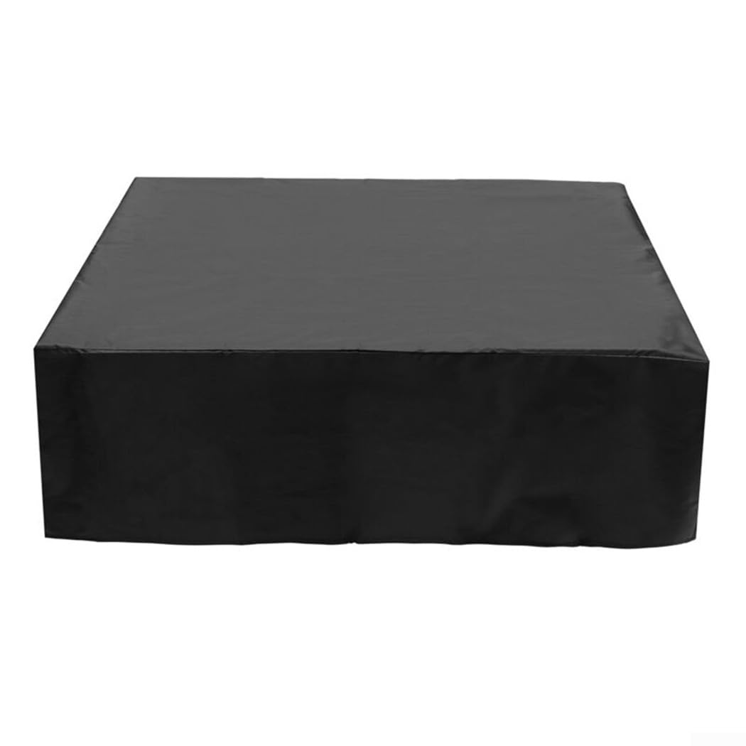 Thermal Tub Cover, Large Square Outdoor Spa Cover, Waterproof, UV Resistant- Fits all Tubs up to 240cm(240 * 240 * 85cm)