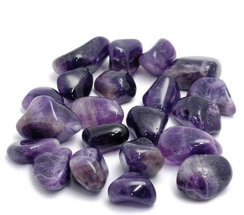 Crystal For Me Natural Amethyst tumble stone Crystal Raw Stone Loose Gemstone for love, Money,Reiki healing, Manifestation and Meditation (Amethyst Tumble)( Size: 2.5cm to 3.5cm, Weight: 14gm to 30gm approx per single tumble.) (Qty - 1 =: 5 pieces of (B0CZHWGQ5D) Amazon Price History, Amazon Price Tracker