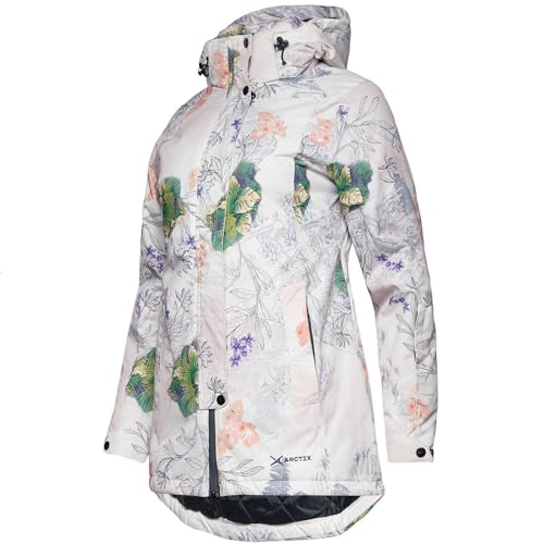 Arctix Women's Gondola Insulated Jacket, Tropic Ski Print, Small