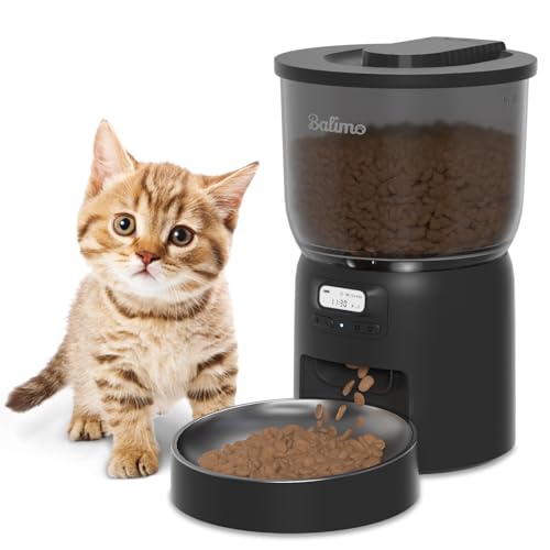 Balimo Distributeur Croquettes Chat 3L