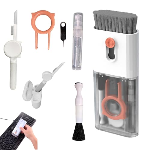 SGGRT 10 in 1 Electronic Keyboard Cleaner Kit, iPhone MacBook Cleaning Kit,Airpod Cleaner Kit Suitable for Airpods Pro,Computer Accessories,iPhones, Cameras, Electronics Screens.