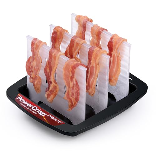 Comparison: Best Bacon Cooker For Microwave 11 Presto 05101 Microwave Bacon Cooker, Black