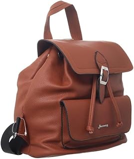 شنطة ضهر عصرية من الجلد اللامع