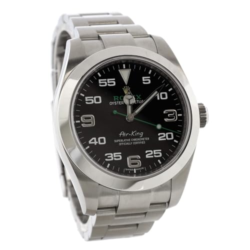 Pre-Loved Oyster Perpetual Air King Chronometer Automatic Watch Stainless Steel 403