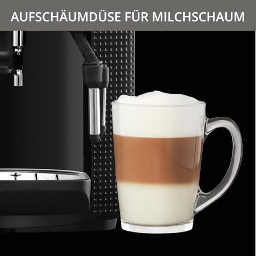 KRUPS Automatic Coffee Machine 1.8 l 15 bar, CappuccinoPlus nozzle) black by Krups