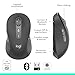 Logitech Signature Plus M750 L Wireless Mouse - for Large Hands, SmartWheel, Bluetooth, Multi Device, 24-Month Battery, Silent Clicks, Customizable Side Buttons, Contoured Shape - Graphite