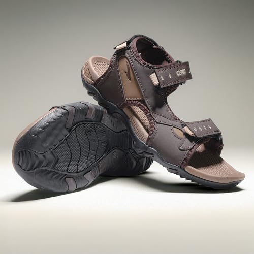 Image of ASIAN Men's VISTARA-24 Casual Sandals with adjustable velcro closure for easy wear with flexible fitting and trendy and stylish looks ideal for everyday use for mens as well as boys