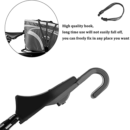 Corda Elastica per Bicicletta Cinghie 4 Pezzi