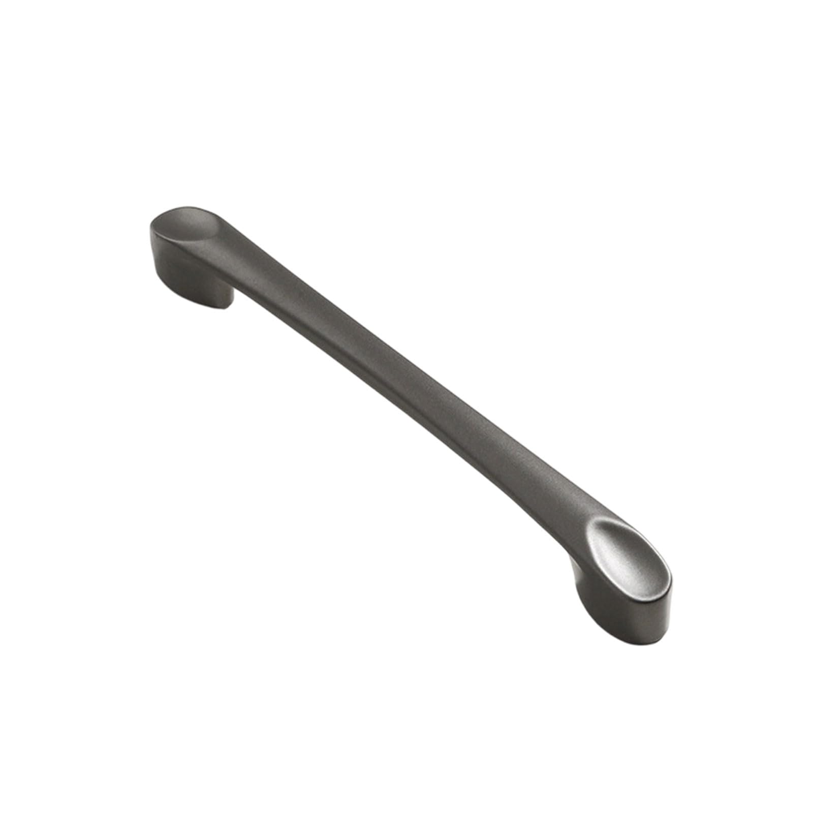 Zbiianxer 128 Hole Gray 2Pcs Simple Furniture Decorative Handle Aluminum Alloy Cabinet Knob Wardrobe Pulls Drawer Hardware Handles And For Dressers Simple