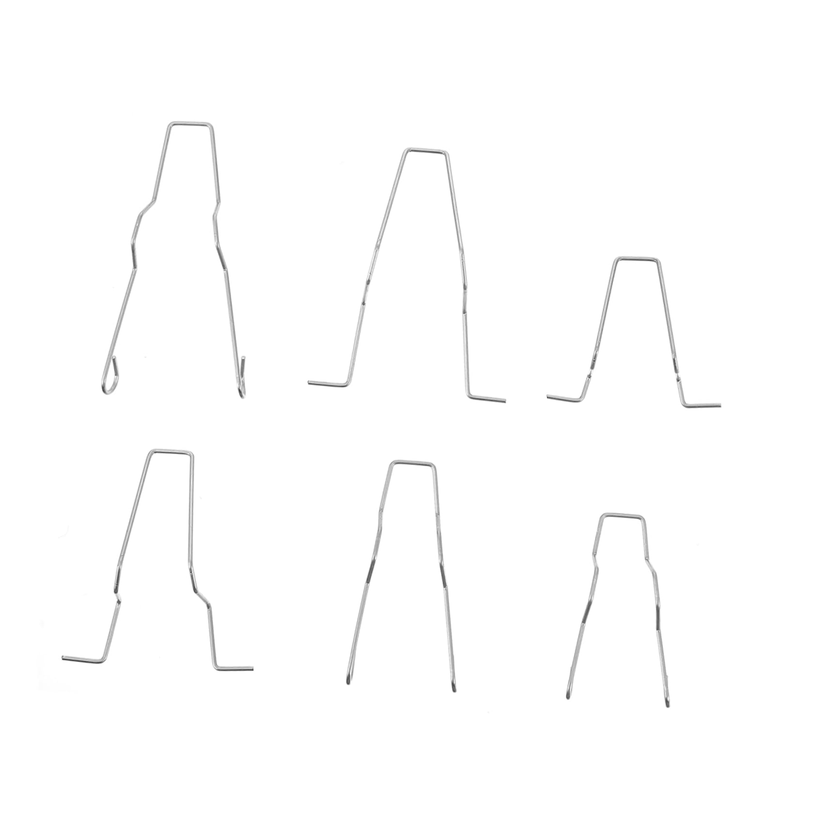 Unomor 6pcs Bulb Headlight Bulb Retaining Clamp Holder Beam Bulb Headlamp Retainer Headlight Retainer Headlamp Bulb Retainer Silver Iron