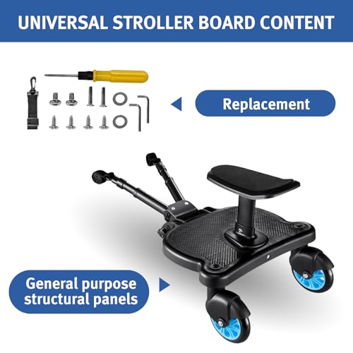 Image of Universal Stroller Board with Detachable Seat