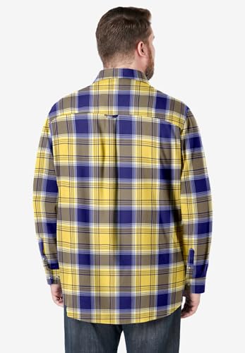 KingSize Men's Big & Tall Signature Plaid Flannel Shirt2