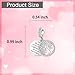 BIZK 925 Sterling Silver Charm Fits Bracelets and Necklaces Charms for Women Fashion Jewelry for Women, Lover, Mother and Friend (Family Tree)