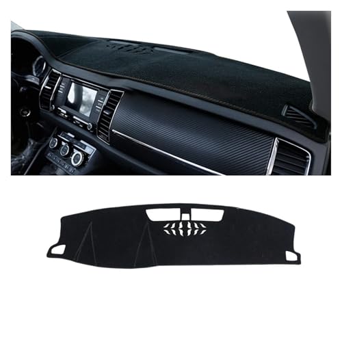 Parasol antideslizante de coche para Skoda Kodiaq NS7 alfombrilla salpicadero LHD