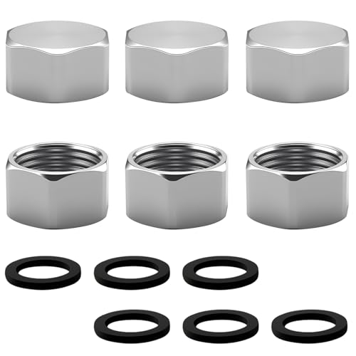 Silkwish Lot de 6 bouchons d'obturation 1/2