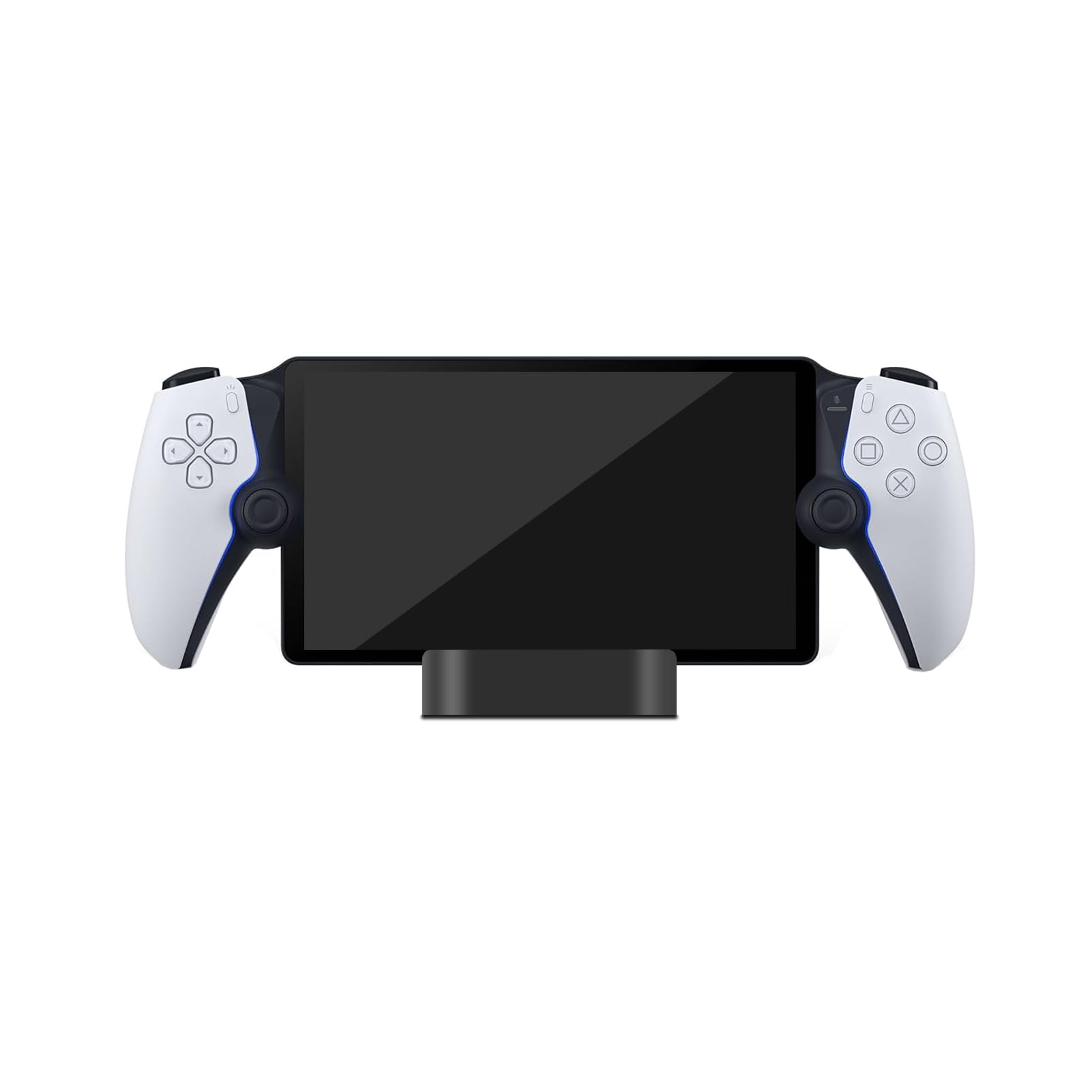 Dock di ricarica con porte USB C rimovibili compatibile con PS Portal Remote Player (Nero)