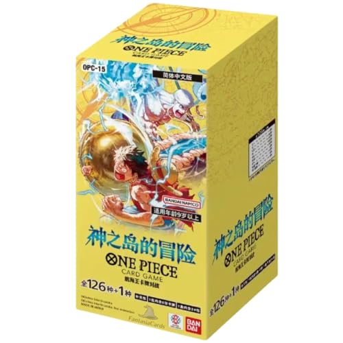 One Piece Card Game - Adventure on KAMIs Island Booster Display Box OP-15 JAPANISCH NEU & OVP + BB-Toy-Trades Toploader