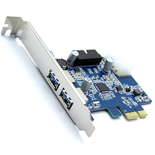 image for Optimal Shop Optiaml Shop 2 Port USB 3.0 PCI Express Card,Mini PCI-E U