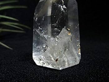 Amazon.co.jp: クォーツインクォーツ 貫入水晶 ポイント 原石