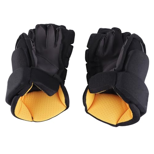 Luvas de Hóquei de Rua, 1 par de Luvas de Hóquei de Patinação No Gelo Protetor de Dedo Acolchoamento