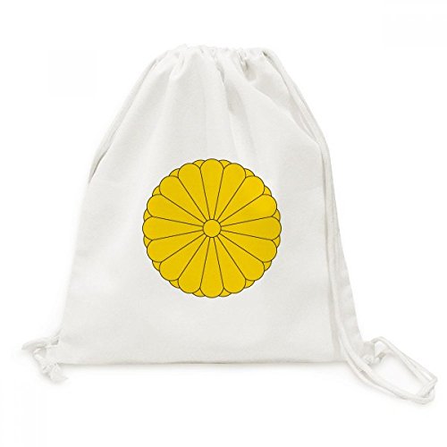 Sac cordon Japon en toile supérieure avec motif emblème national élégant