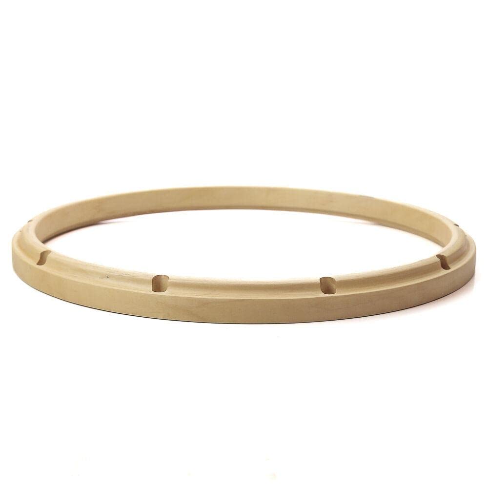 Gibraltar Wooden Hoop Snare Better Side Hoops 14" SC-1410WTT 10 lug, black, 14" SC-1410WTT 10 Loch - Image 4