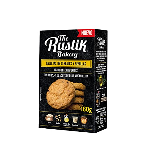 Galleta The Rustik Bakery cereales semillas 160g Cover