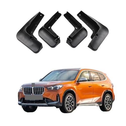 Mud Flaps Auto Front Rear 4pcs Mudguards Special Fender Mudflaps Car Accessories Compatible For BMW X1 IX1 U11 M35I M Sport XLine 2022-2024(XLine Version)