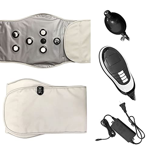 Fat Burning Waist Slimming Muscle Sculpting Belt, Acupuncture Weight Loss Belt, with Hot Compress and Air Compress, Remoter Control