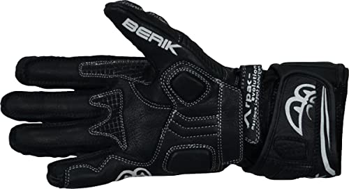 Amazon | BERIK GOAT LEATHER RACING GLOVE G-10723-BK ベリック