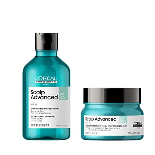 Cheveux gras : Shampoing Scalp Advanced L'Oréal Professionnel dermo-purifiant