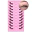 3D Clear Band Half Lashes(08)-10mm
