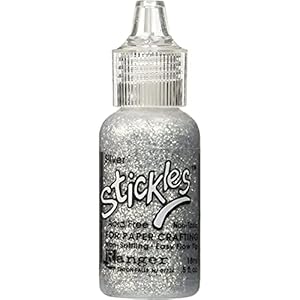 Ranger Stickles Silber Glitzerkleber