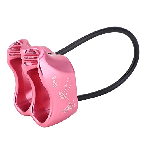 lvifloae Outdoor Descender Belay Device High Altitude Drop Slow ATC Protector Descending Device Safety for Rock Climbing Descent Control Device Rock Climbing Belay Device - Thumbnail 7