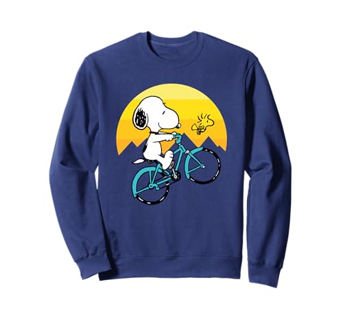 Peanuts - Snoopy Spring en bicicleta Sudadera