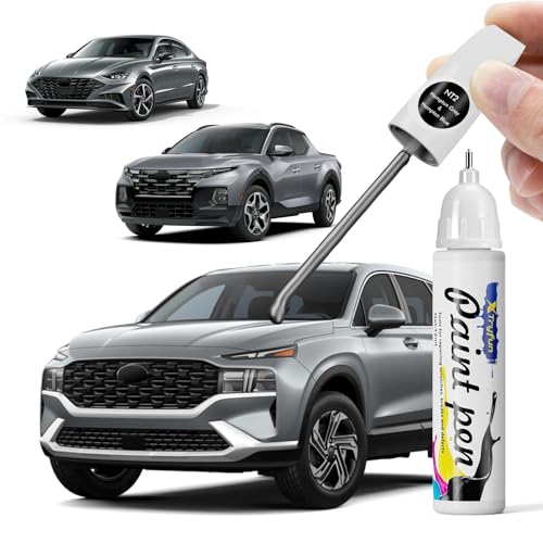 XTryfun Hampton Gray (NT2) Touch Up Paint Compatible with Hyundai by XTryfun - Used condition - US$14.01