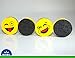 Wekoil Magnetic Dry Erase Erasers Whiteboard Eraser Chalkboard Eraser 2 inch Cute Dry Erasers with Felt for Teachers Classroom Office Home,Pack of 4