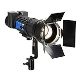 Fotodiox Pro PopSpot Ultra 50 Bi-Color - Focusing LED Light Kit, High-Intensity Dual Color LED 3200k-5600k Focusable Spot Light for Still and Video