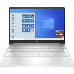HP 15s-eq2117ns - Ordenador Portátil de 15.6´´ Full HD (AMD Ryzen 5 5500U, 8GB RAM, 512GB SSD, AMD Radeon Graphics, Windows 11 Home) Plata - Teclado QWERTY Español