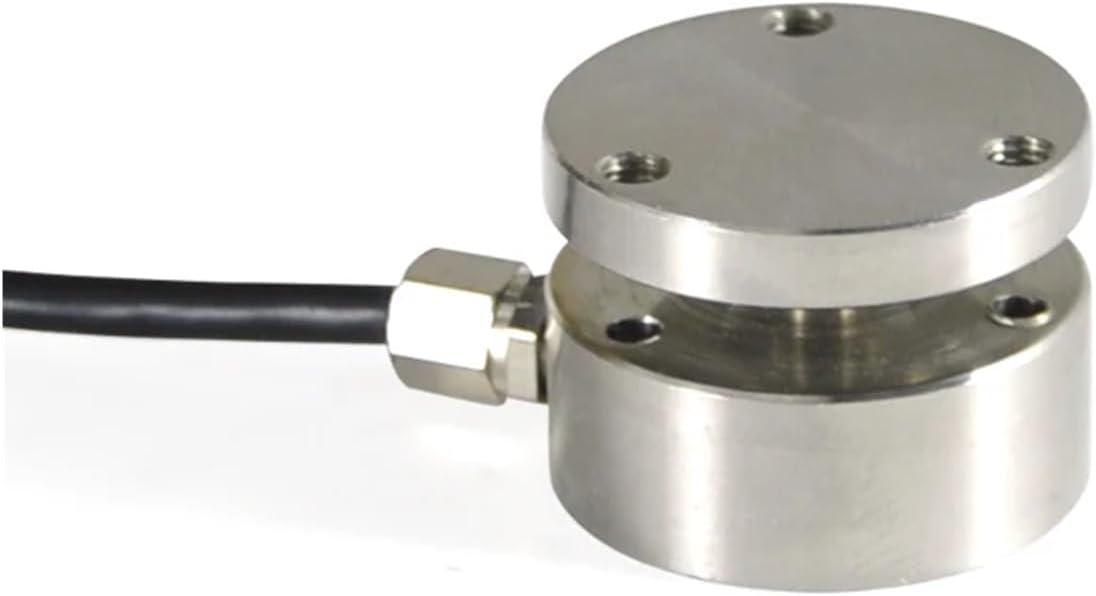 Load Cell Sensor 25mm Inline Load Cell Miniature Compression And Tension Load Cell For Impact Force Measurement Weighing Sensor(20KG)
