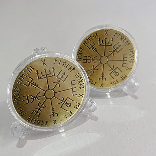 Solomon Double Magic Commemorative Coin Constellation Geomancy Lucky Sun Moon Bright Wish Coin Customized