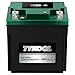TYKOOL YTX14AH-BS-STD, LiFePO4 Lithium Motorcycle Battery,12.8V 7Ah,420CCA,5X Longer Life,Digital Readout, Powersports Battery,Fits for ATV, UTV, Snow mobile,Polarity:[+ -]