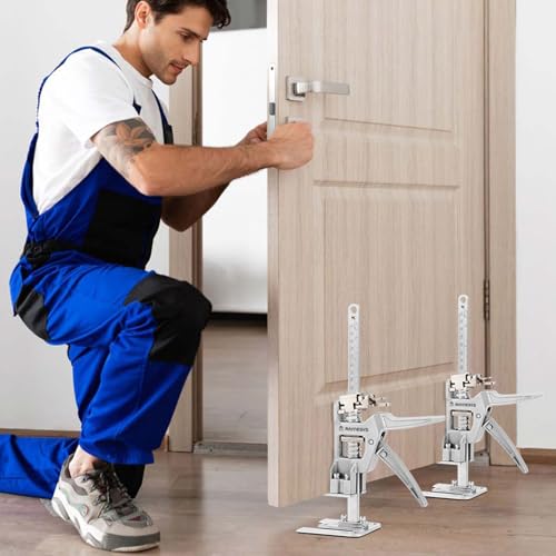 image for Raynesys Labor Saving Arm Jack 2 Pack, 12 Inch All-Metal Hand Lifting 